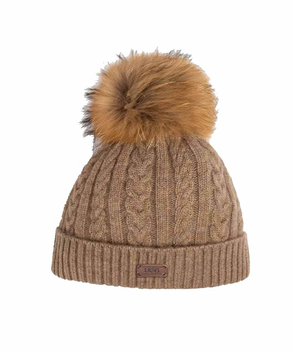 Cashmere UGG Beanie | Red Kado