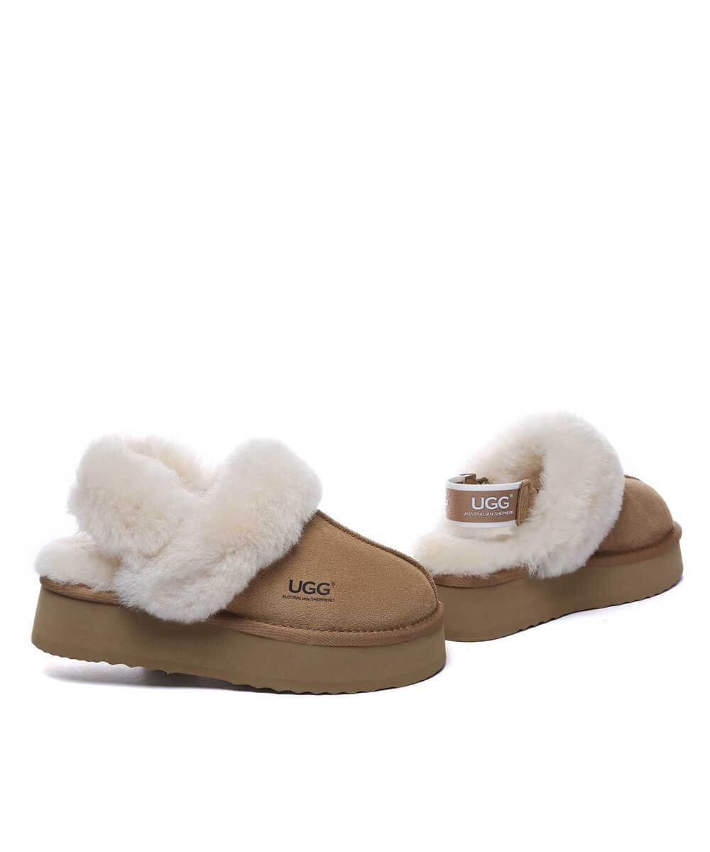 Women's UGG Bronny 3-Way Platform Slippers | Red Kado