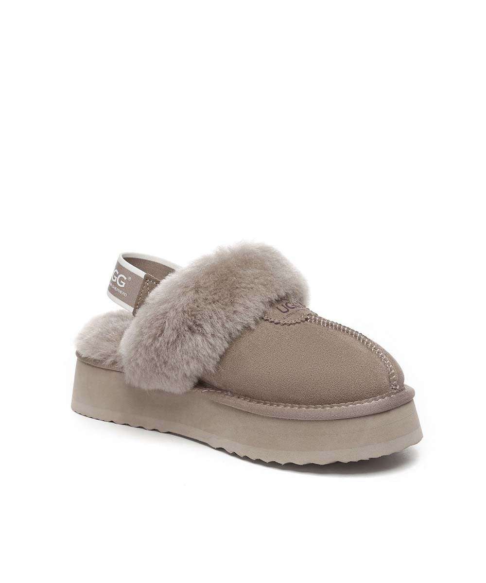 Women's UGG Platform Scuff Slipper | Red Kado