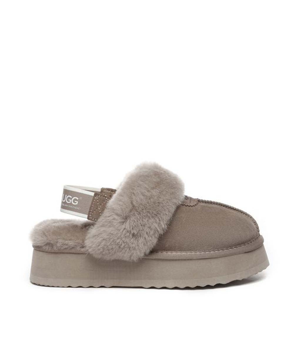 Women's UGG Platform Scuff Slipper | Red Kado
