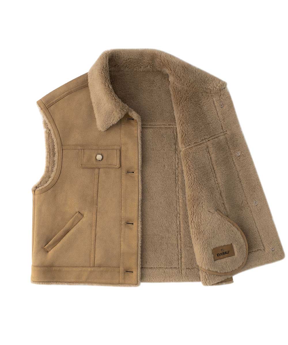 Women's Tayne Wool Vest | Red Kado