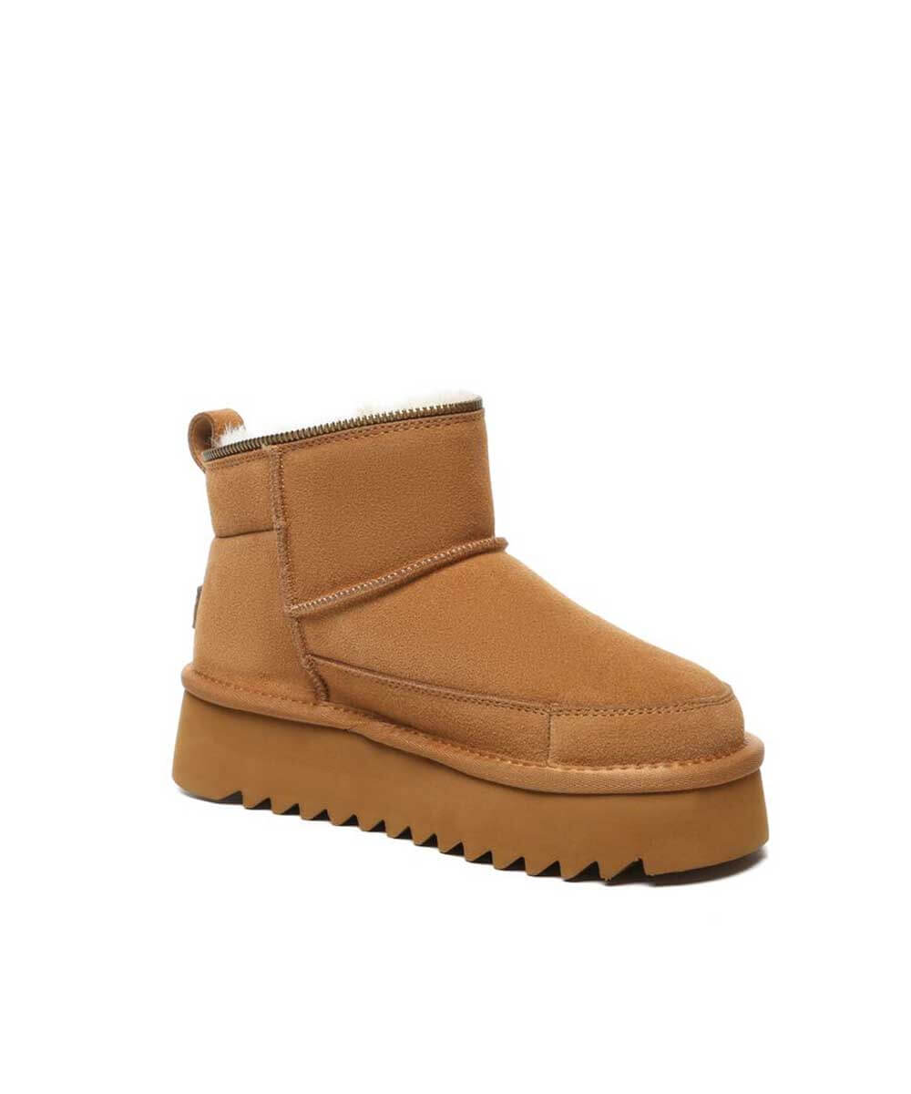 Women's UGG Argo Zipper Platform Boot | Red Kado