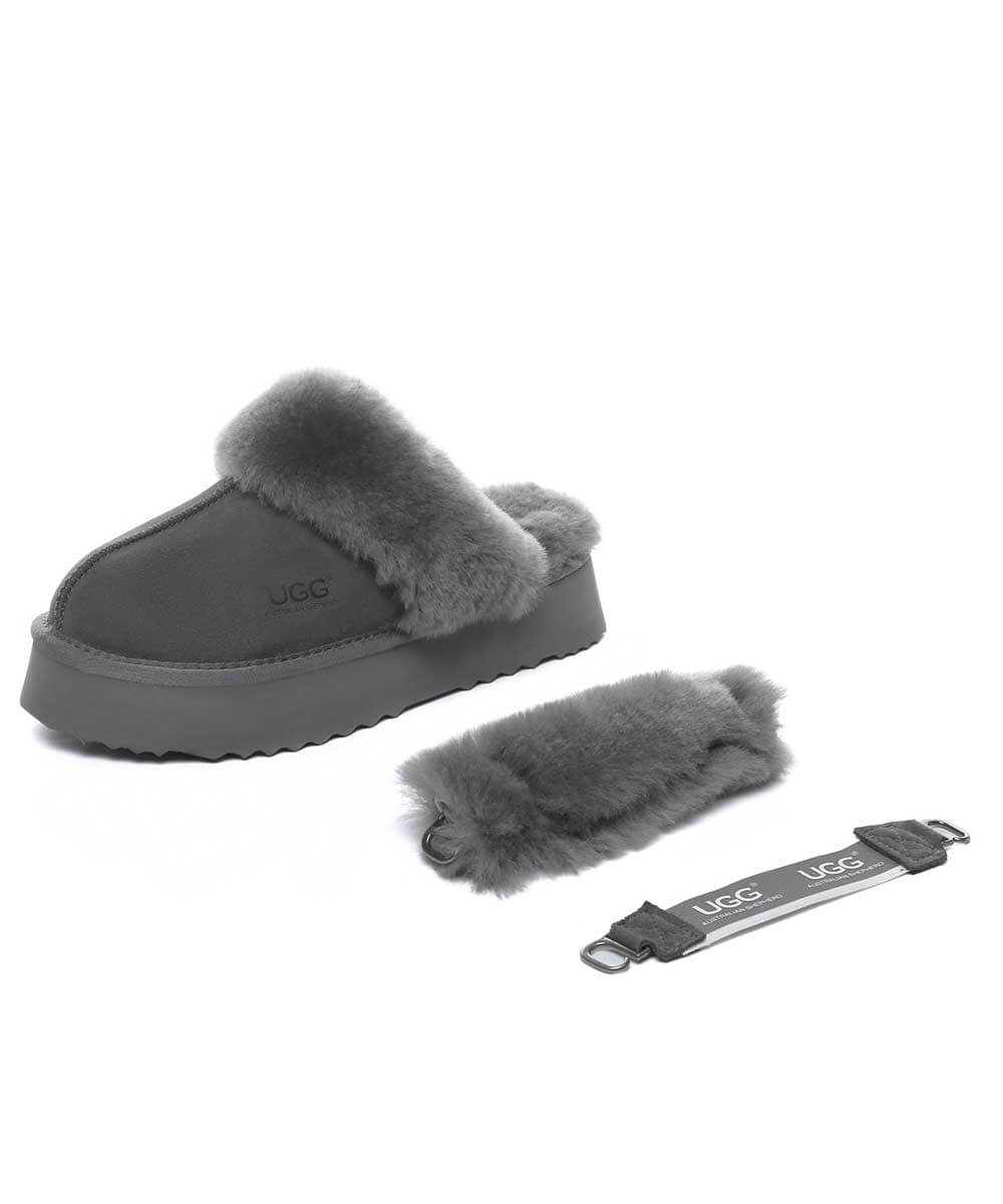 Women's UGG Bronny 3-Way Platform Slippers | Red Kado