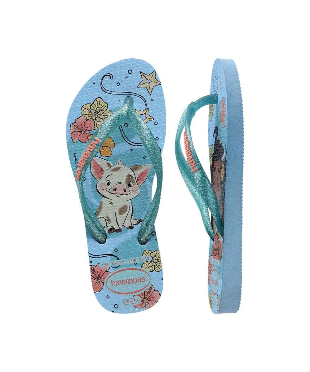 Havaianas Kids Slim Princess Toddler Thongs | Red Kado