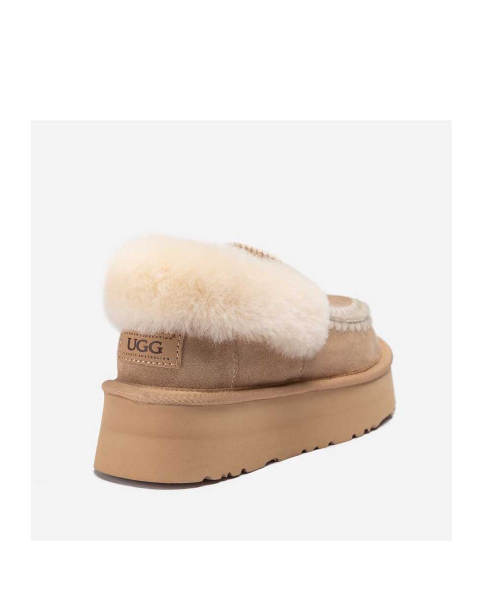 Women's UGG Colette Platform Moccasin | Red Kado