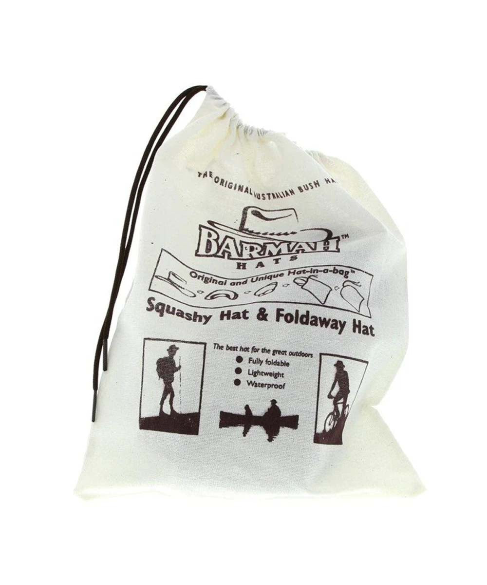 Barmah foldaway hat travel bag