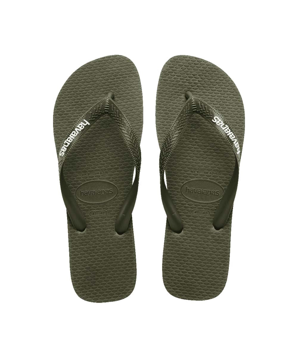 Havaianas Men's Rubber Logo Thongs | Red Kado