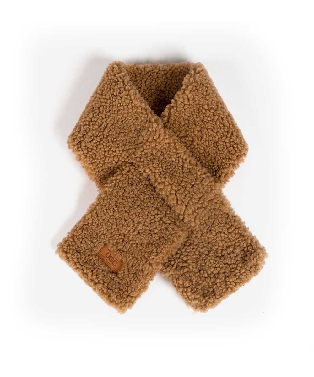 Fluffy Wool UGG Scarf | Red Kado