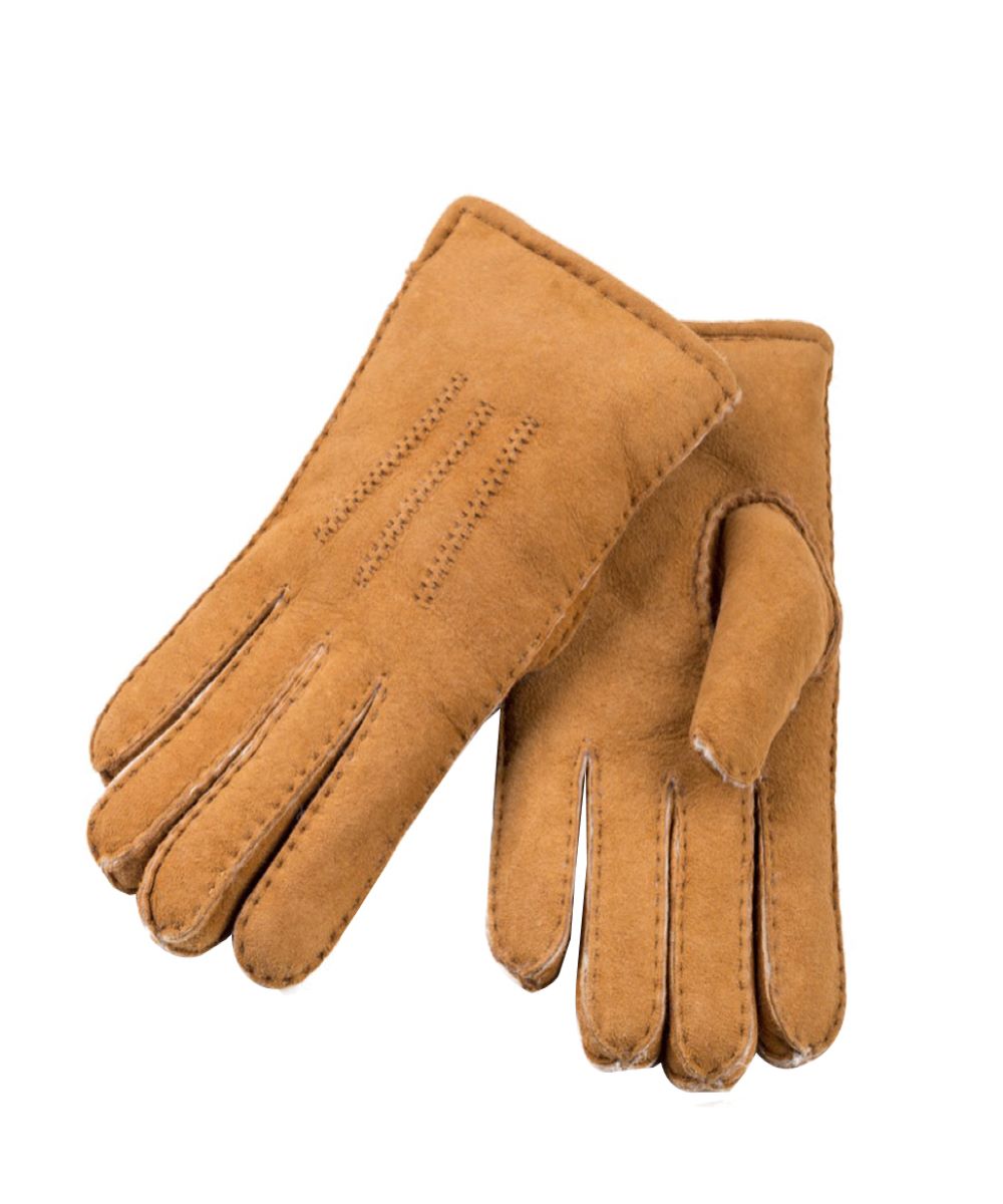 UGG Men Sheepskin Gloves | Red Kado