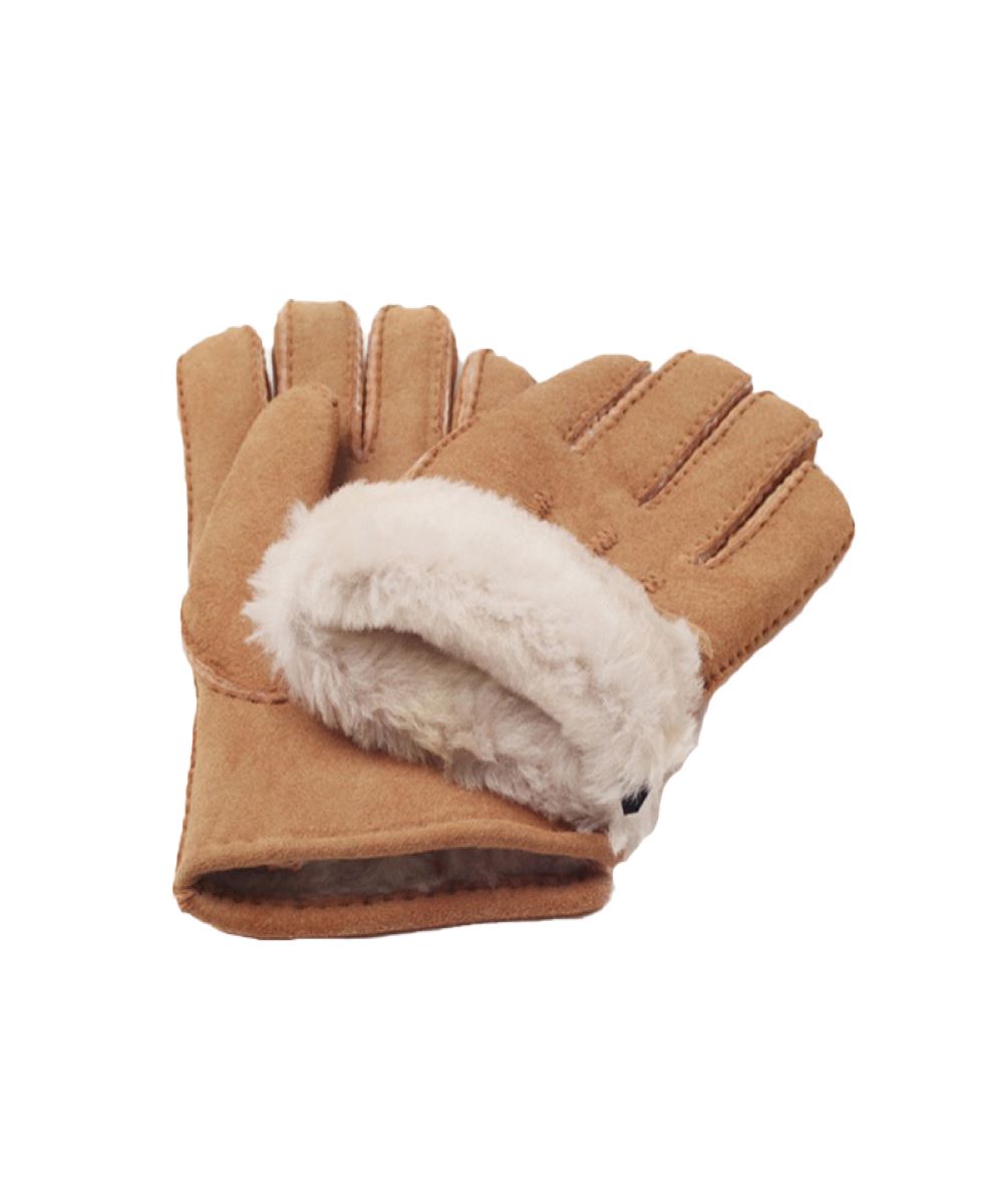 UGG Men Sheepskin Gloves | Red Kado
