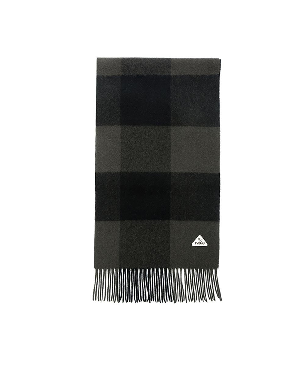 Wool Tartan Scarf | Red Kado