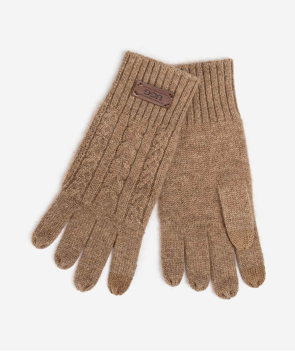 Cashmere UGG Touch Screen Gloves | Red Kado