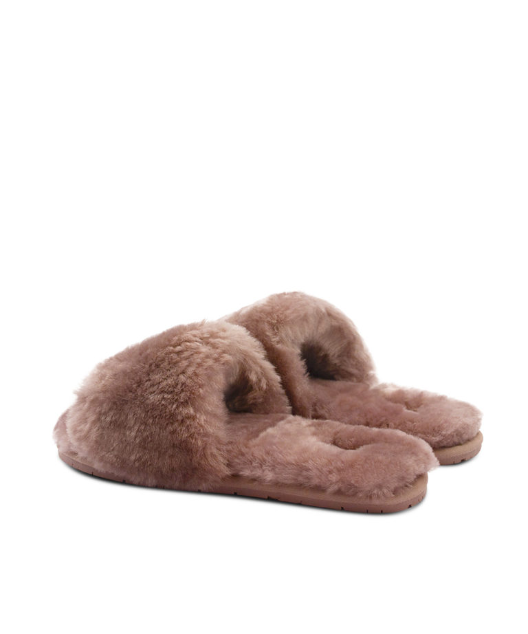 Women's UGG Fluffy Slipper | Red Kado