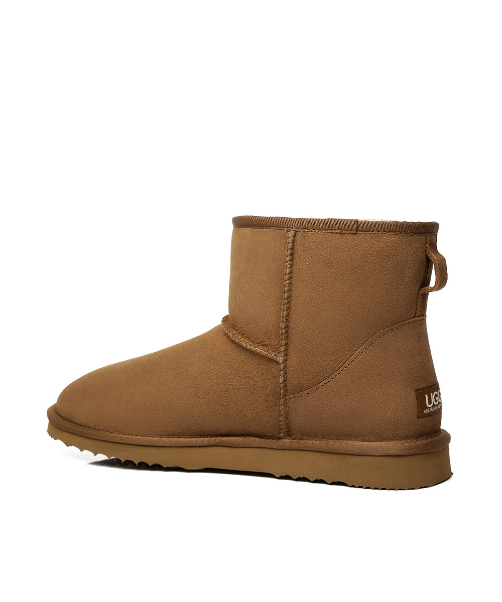 Men's Luxe Classic Mini UGG Big Size | Red Kado