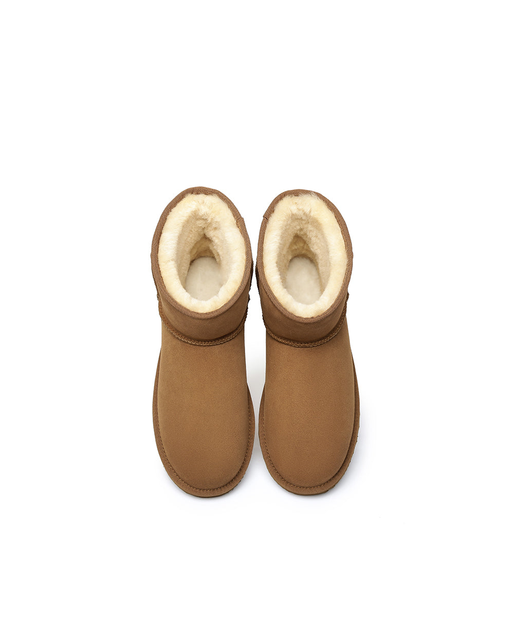 Men's Luxe Classic Mini UGG Big Size | Red Kado