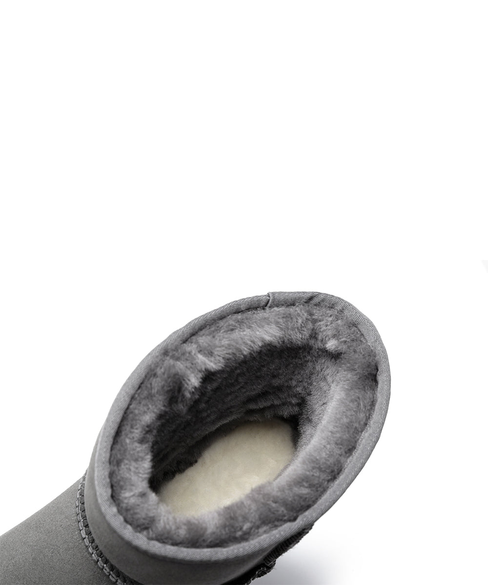 Men's Luxe Classic Mini UGG Big Size | Red Kado