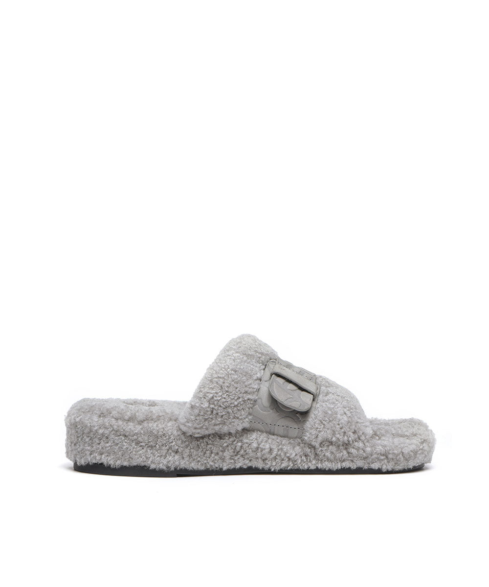 Women’s Jule Fluffy Slide | Red Kado