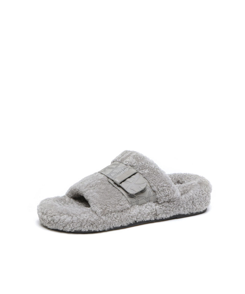 Women’s Jule Fluffy Slide | Red Kado