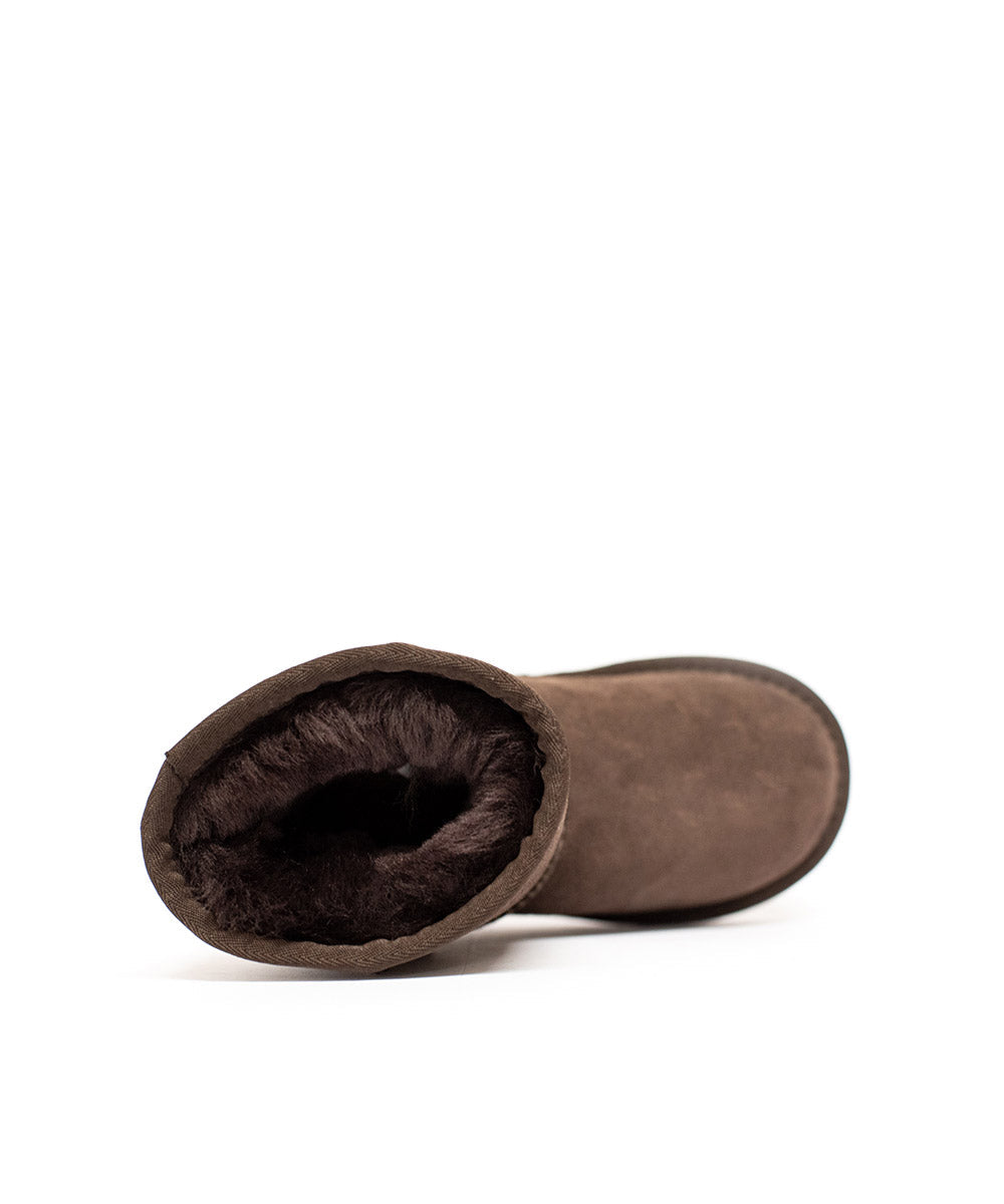 Kids UGG Classic Short | Red Kado