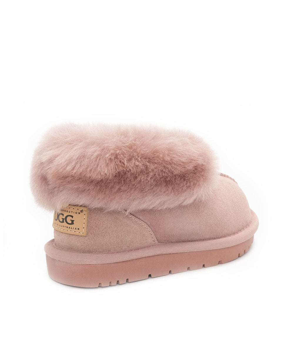 Kid’s Hushly UGG Slippers | Red Kado
