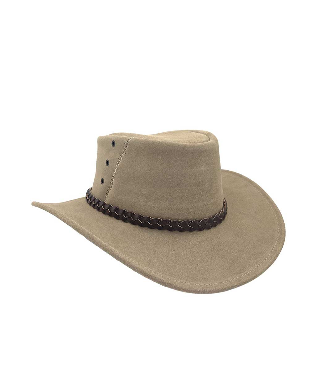 Jacaru Kookaburra Suede Hat | Red Kado