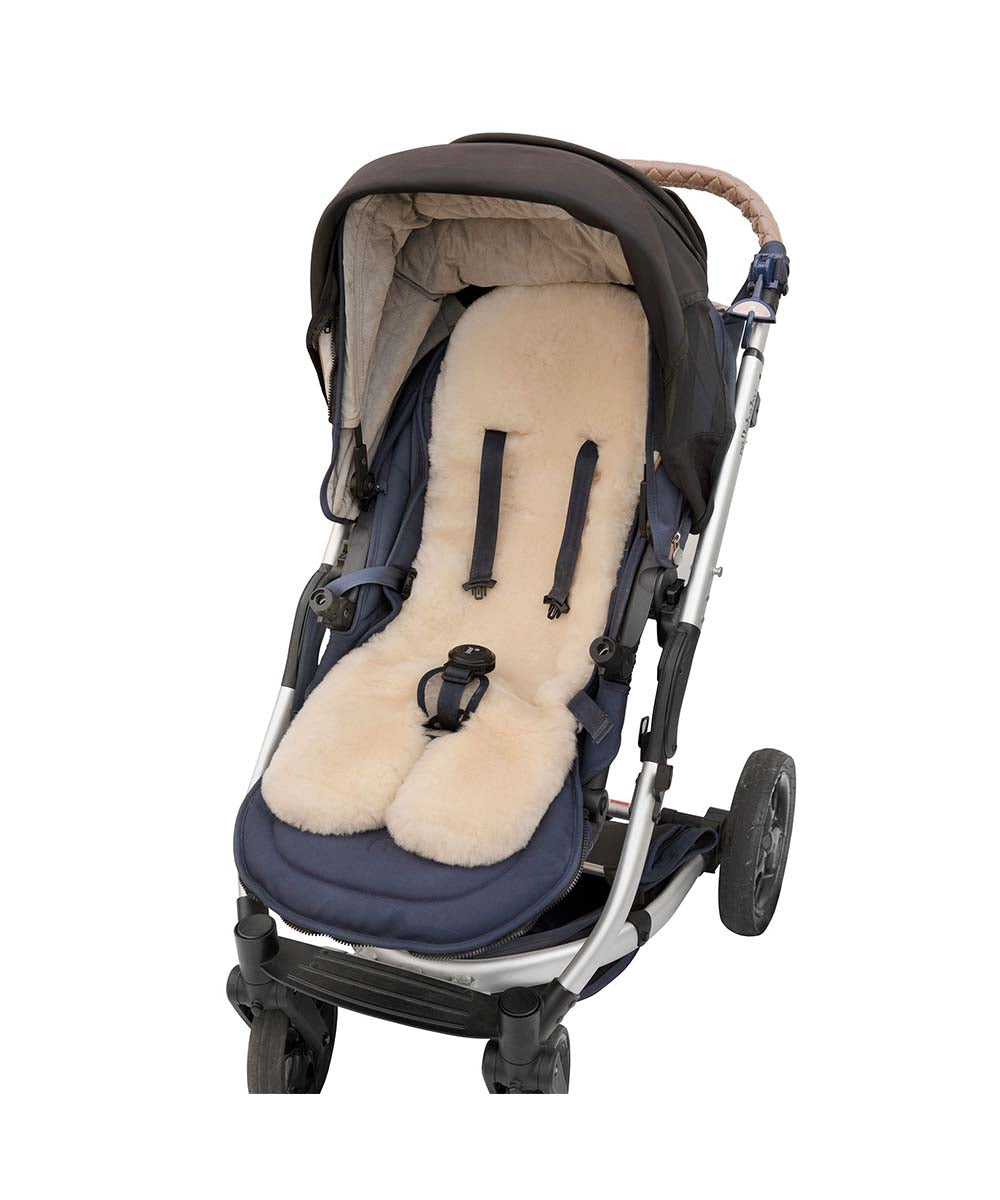 Lambskin Baby Stroller Liner | Red Kado