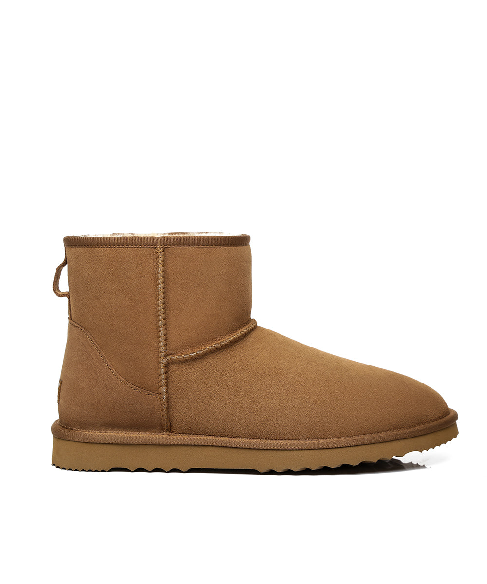 Men's Luxe Classic Mini UGG Big Size | Red Kado
