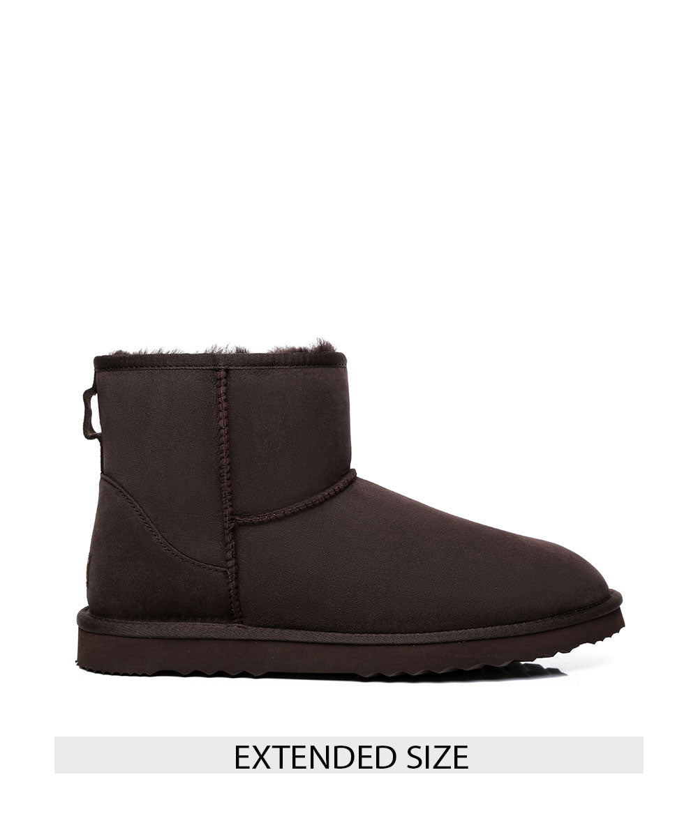 Men's Luxe Classic Mini UGG Big Size | Red Kado