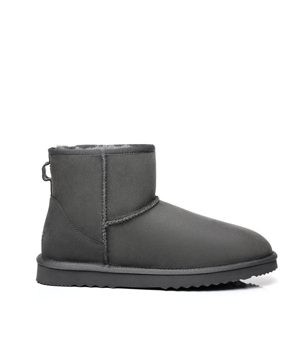 Men's Luxe Classic Mini UGG Big Size | Red Kado