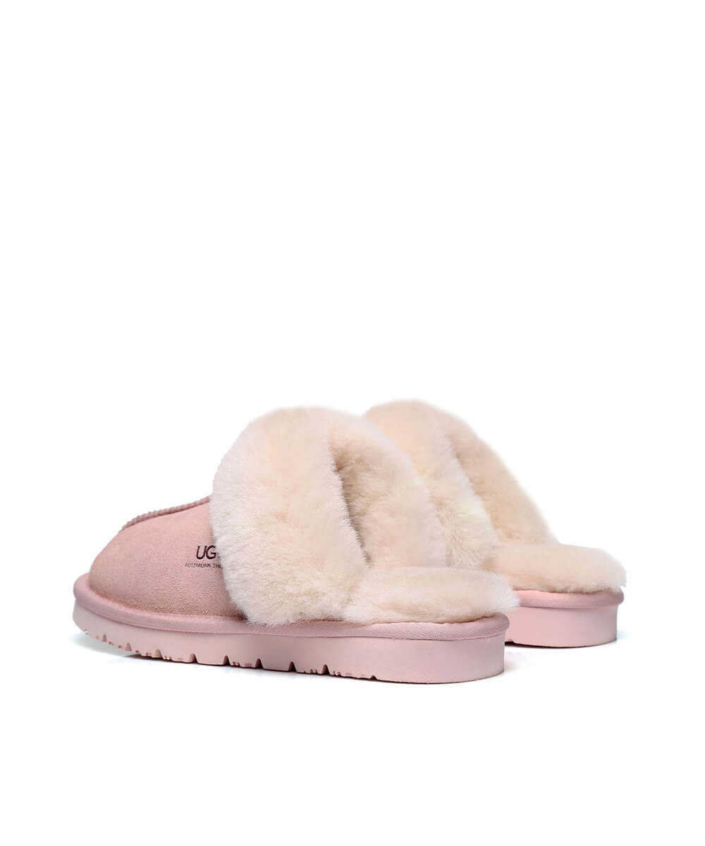 Men's UGG Fuzzy Slipper | Red Kado
