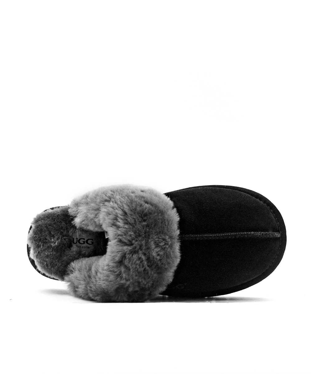 Men's UGG Fuzzy Slipper | Red Kado