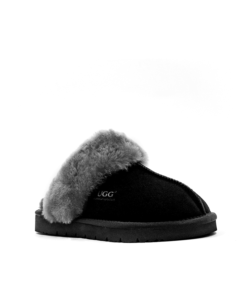Men's UGG Fuzzy Slipper | Red Kado