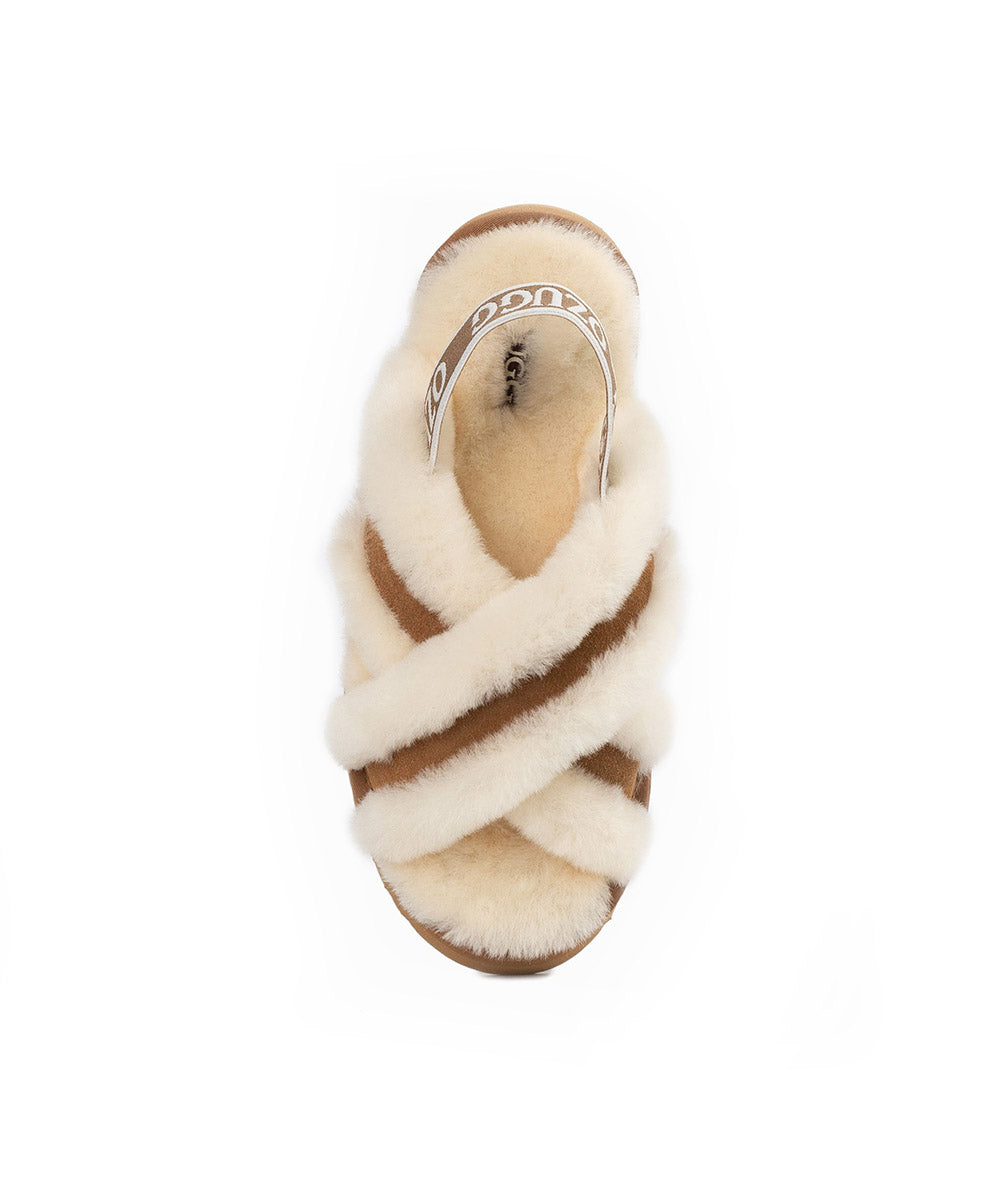 Women's UGG Ariel Platform Slippers | Red Kado