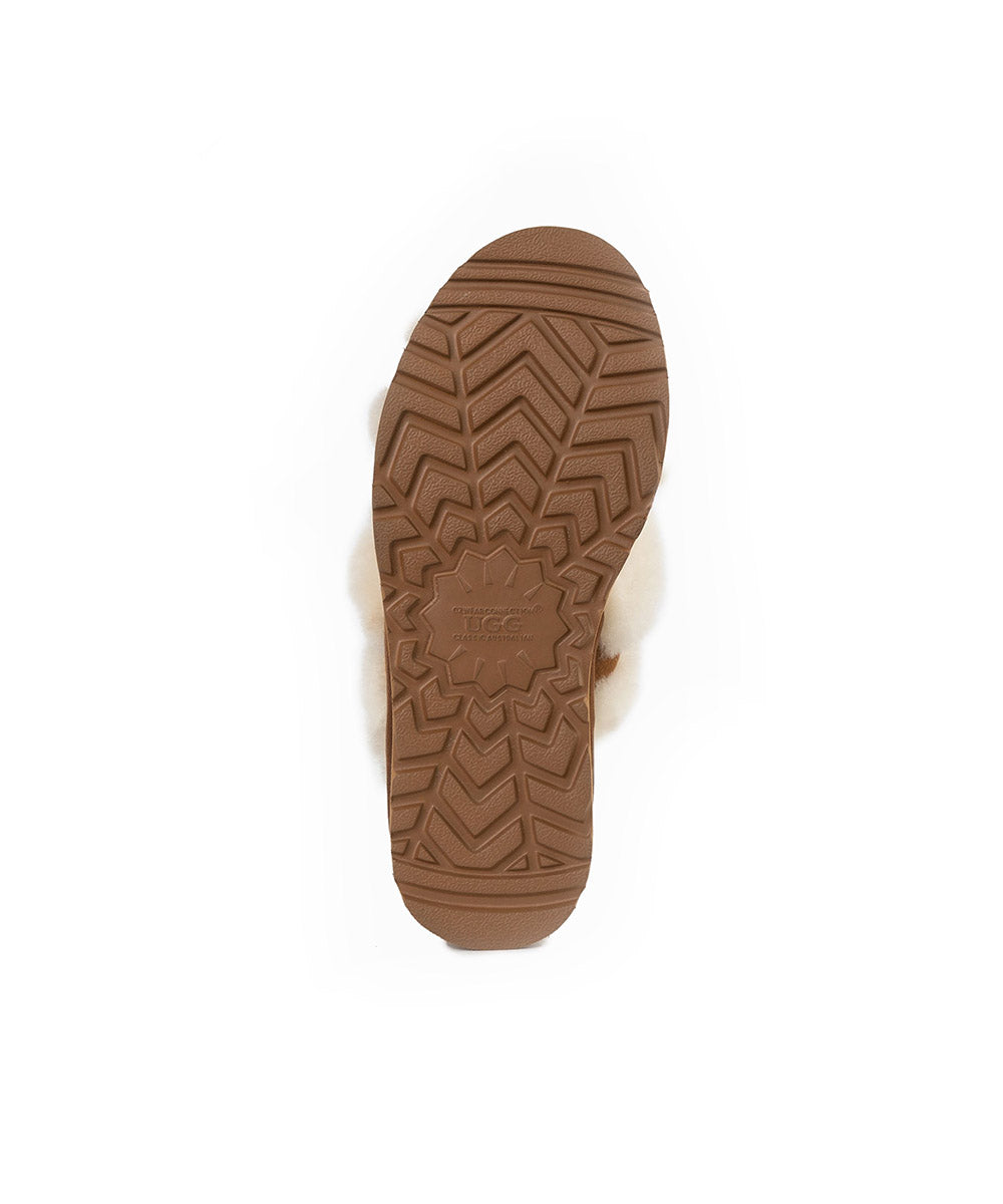 Women's UGG Ariel Platform Slippers | Red Kado