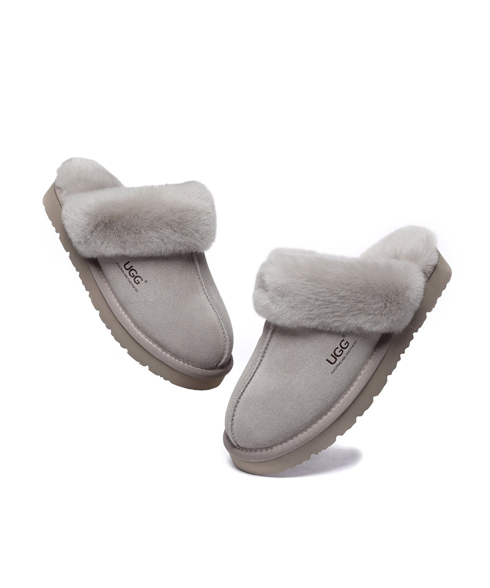 Women's UGG Fuzzy Summer Slippers | Red Kado