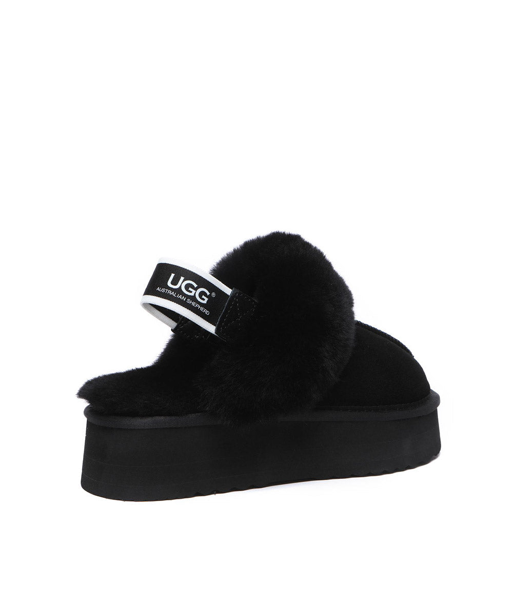 Women's UGG Platform Scuff Slipper | Red Kado