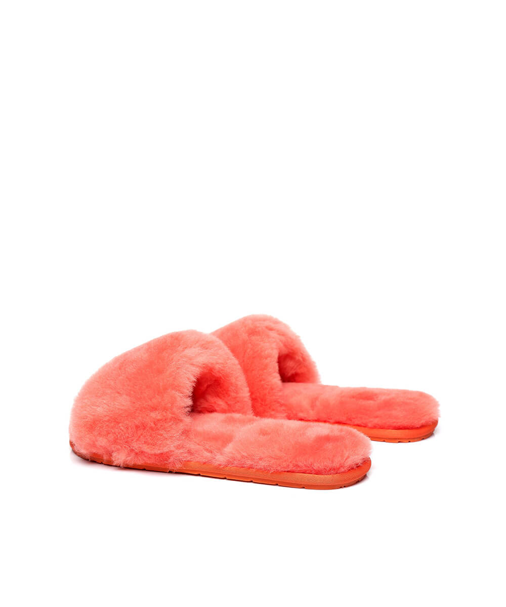 Women's UGG Flossy Slippers | Red Kado