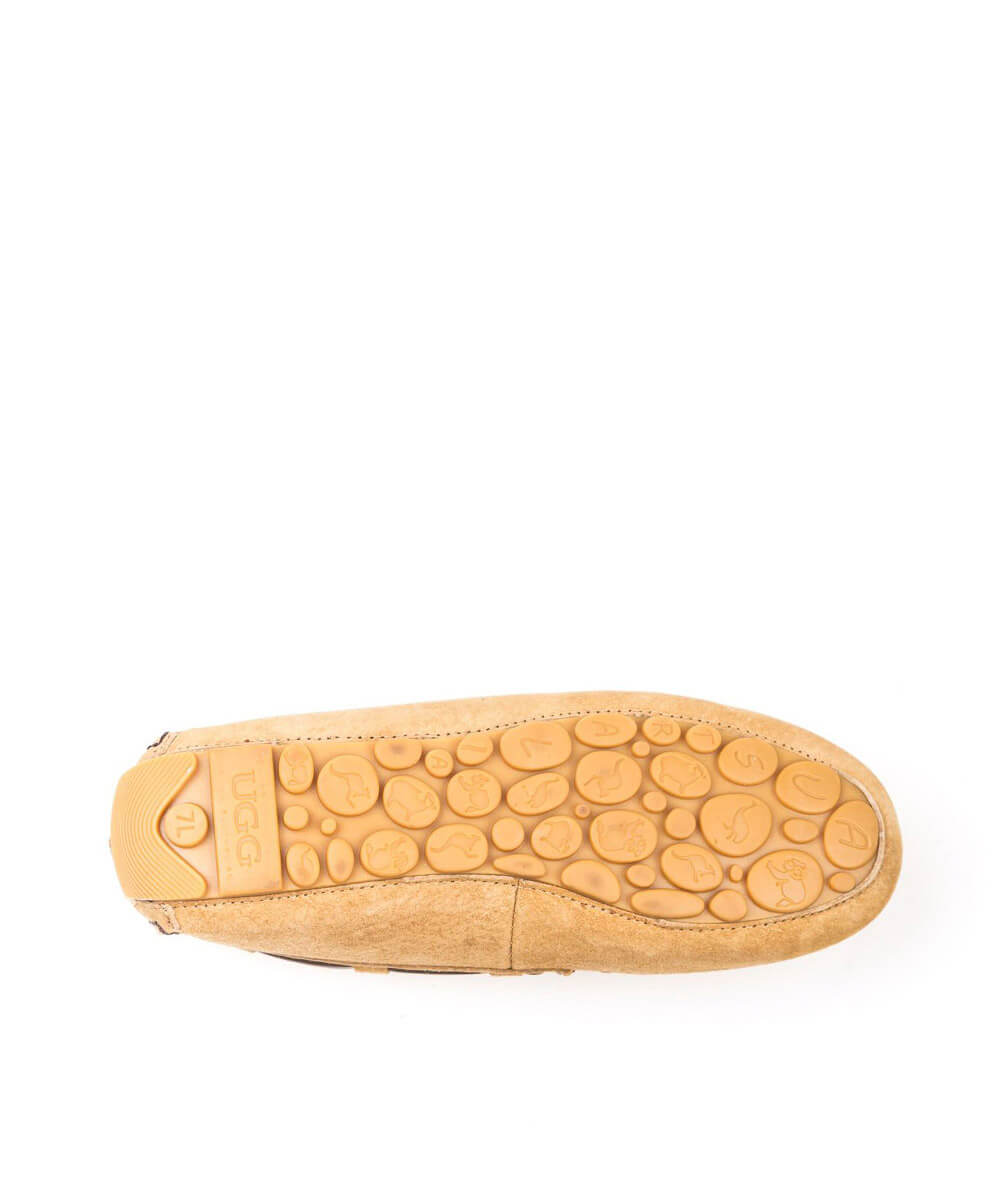 Women's UGG Fur Moccasin | Red Kado