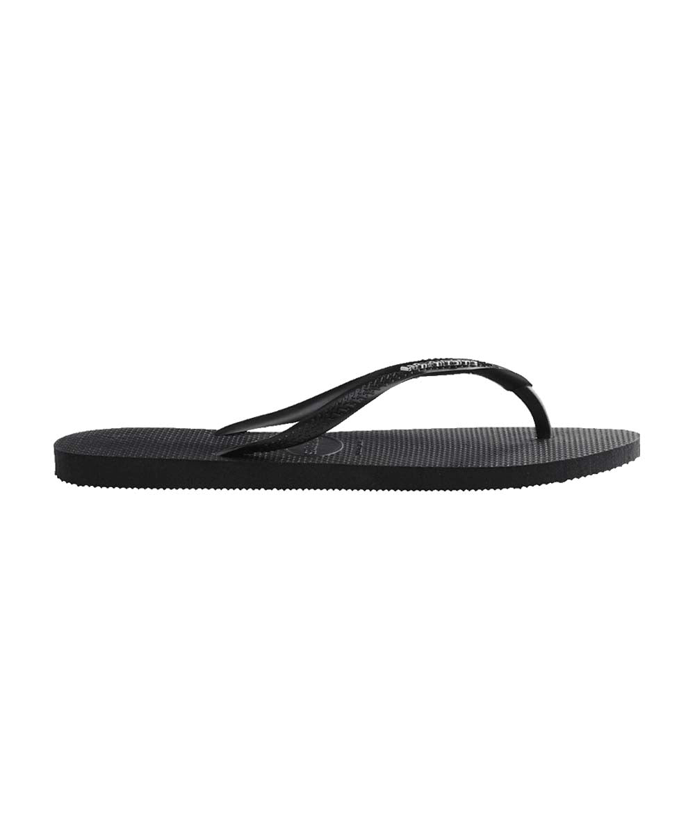 Havaianas Women's Slim Metal Logo Thongs | Red Kado