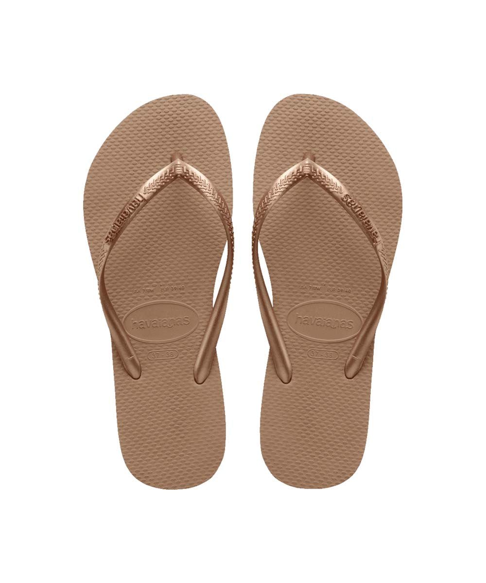 Havaianas Women's Slim Metallic Thongs | Red Kado