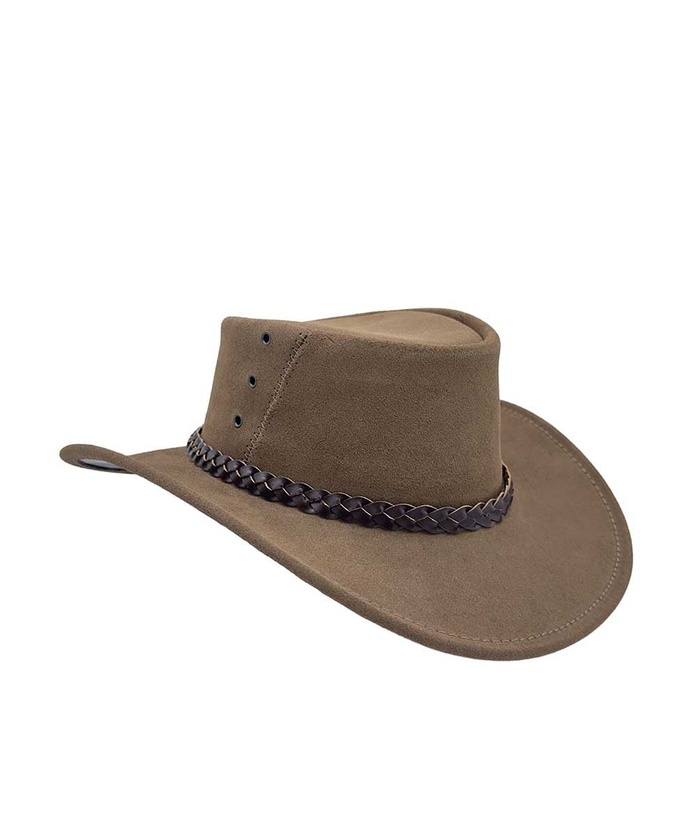 Jacaru Kookaburra Suede Hat | Red Kado