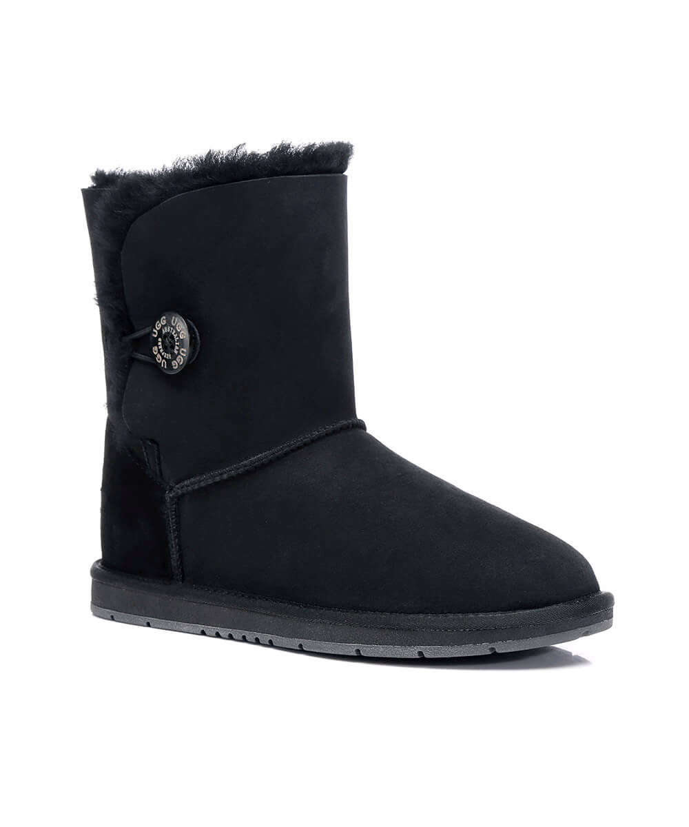 Women's Luxe Classic Mid Button UGG | Red Kado