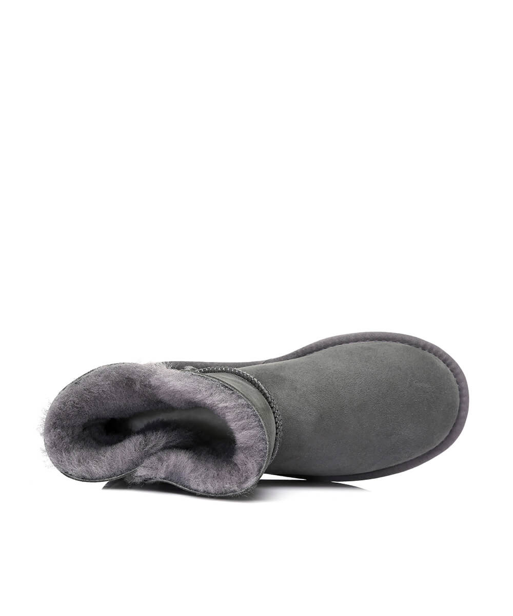 Men's Luxe Classic Mini UGG Button | Red Kado