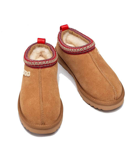 Women's UGG Tassy Logo Moccasin | Red Kado