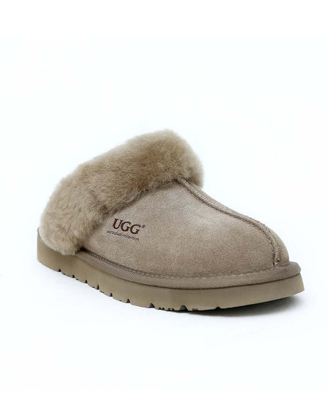 Men's UGG Fuzzy Slipper | Red Kado