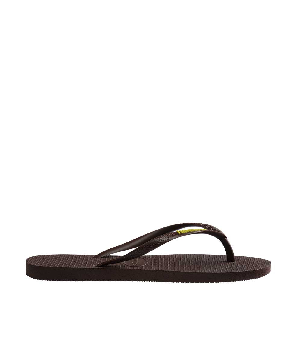 Havaianas Women's Slim Rubber Logo Thong | Red Kado
