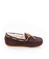 Women's UGG Fur Moccasin | Red Kado