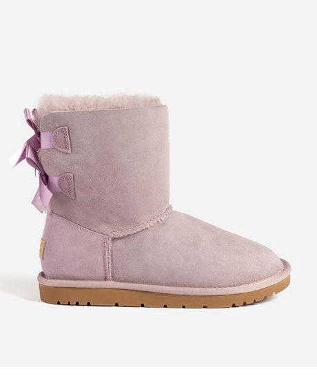 Kid’s UGG 2 Ribbon Boots | Red Kado