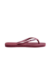 Havaianas Women's Slim Square Metalic Logo Thongs