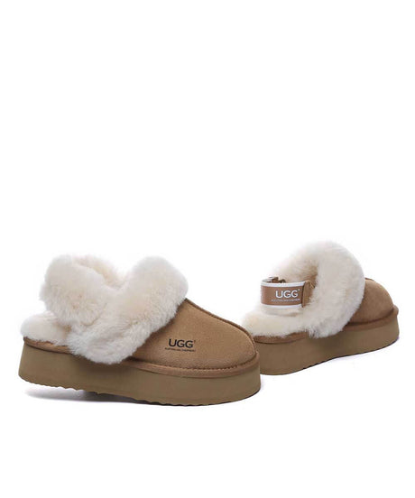 Women's UGG Bronny 3-Way Platform Slippers | Red Kado